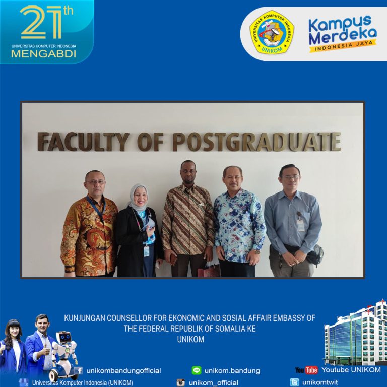 KUNJUNGAN COUNSELLOR REPUBLIK SOMALIA KE UNIKOM 01