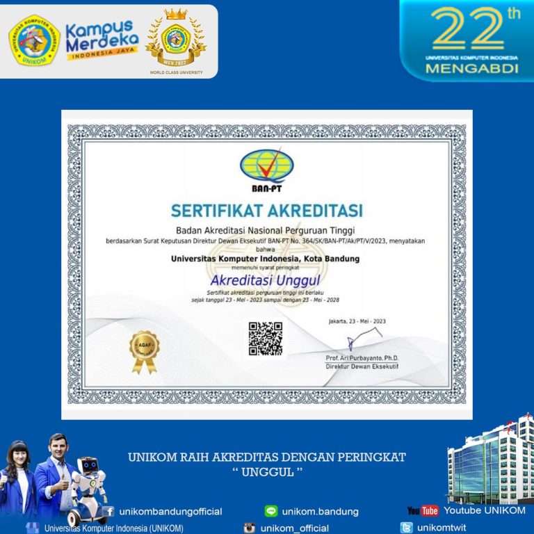 AKREDITASI PT UNIKOM UNGGUL COMPRESS