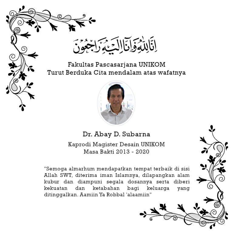 UCAPAN BELA SUNGKAWA DR ABAY D SUBARNA