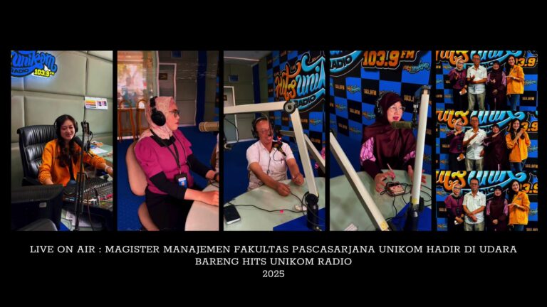 PROMOSI MAGISTER MANAJEMEN ON HITS UNIKOM RADIO