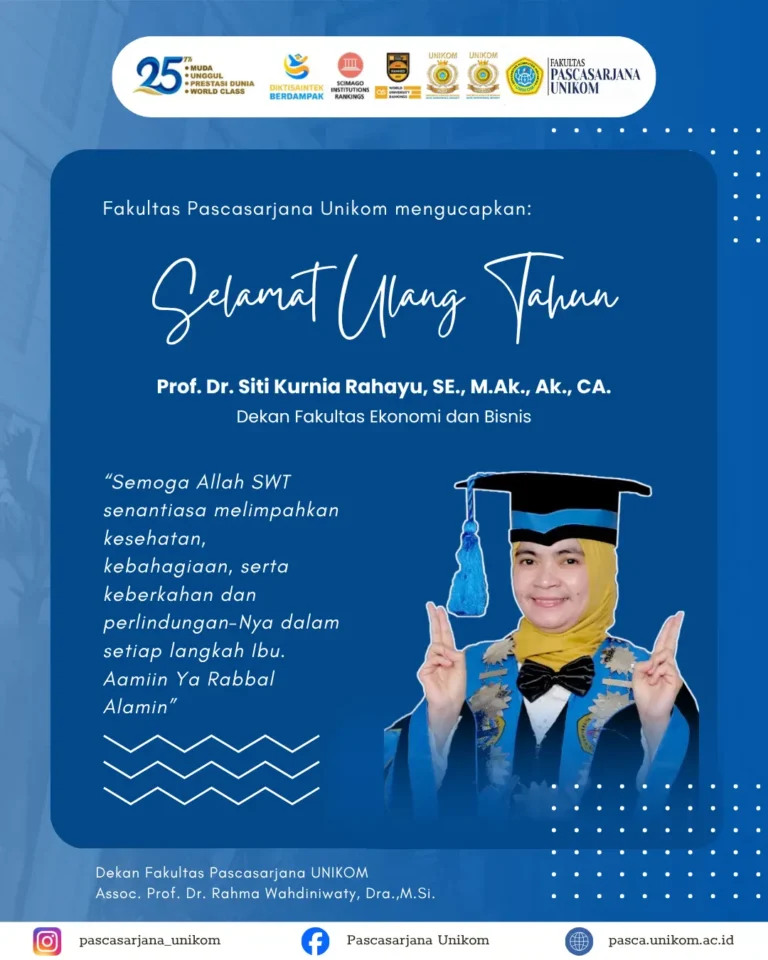 UCAPAN ULANG TAHUN DEKAN FAKULTAS EKONOMI DAN BISNIS